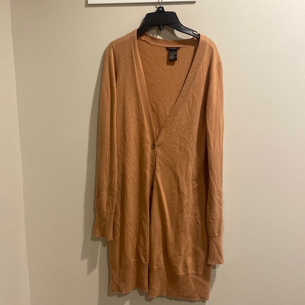 Theory Long Cardigan Sweater